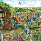 Puzzle - Falcon - W ogrodzie