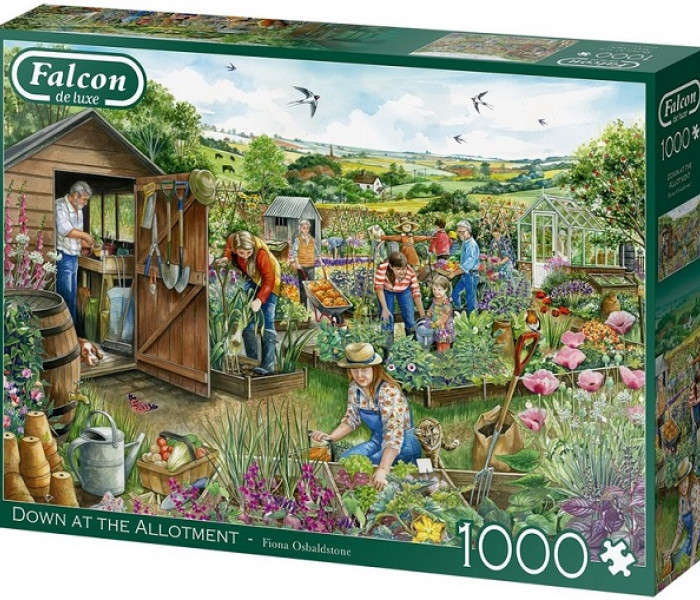 Puzzle - Falcon - W ogrodzie