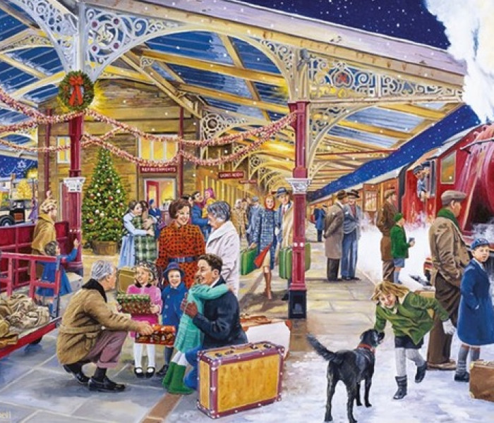 Puzzle - Falcon - Dom na Święta