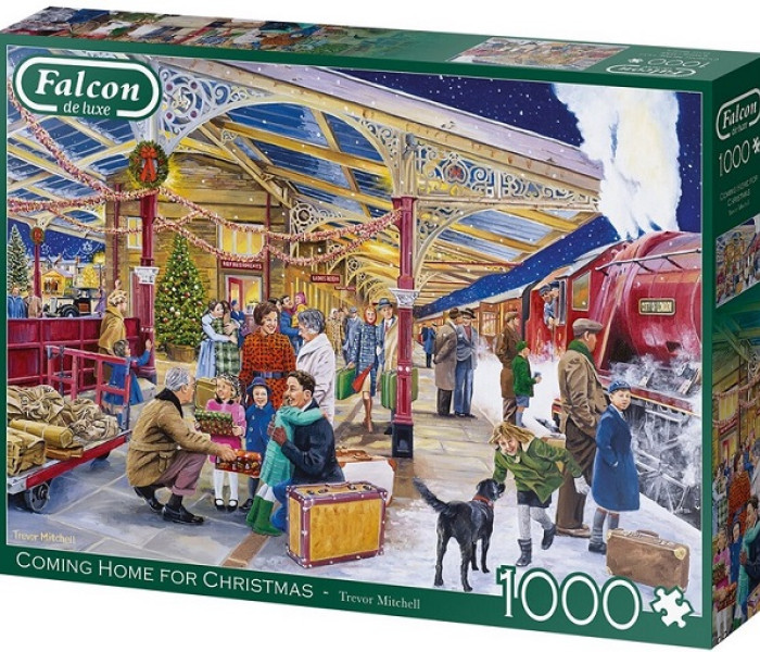 Puzzle - Falcon - Dom na Święta