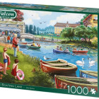 Puzzle - Falcon - Jezioro z łódkami