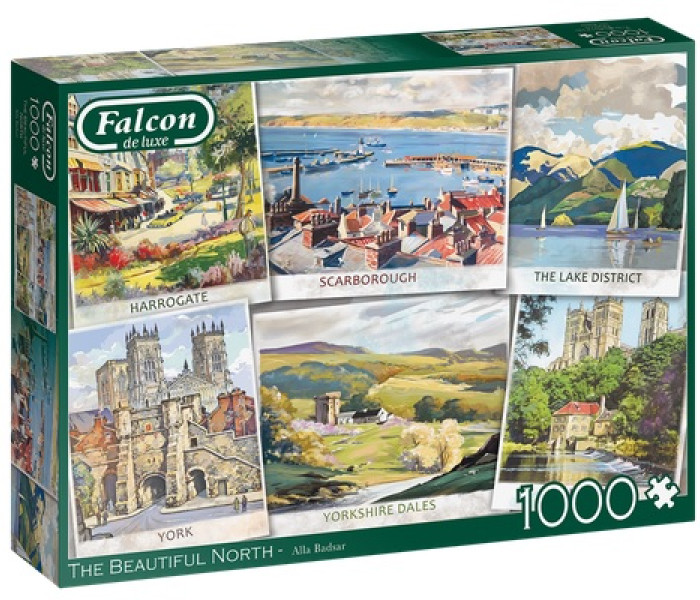 Puzzle - Falcon - Piękno Północy