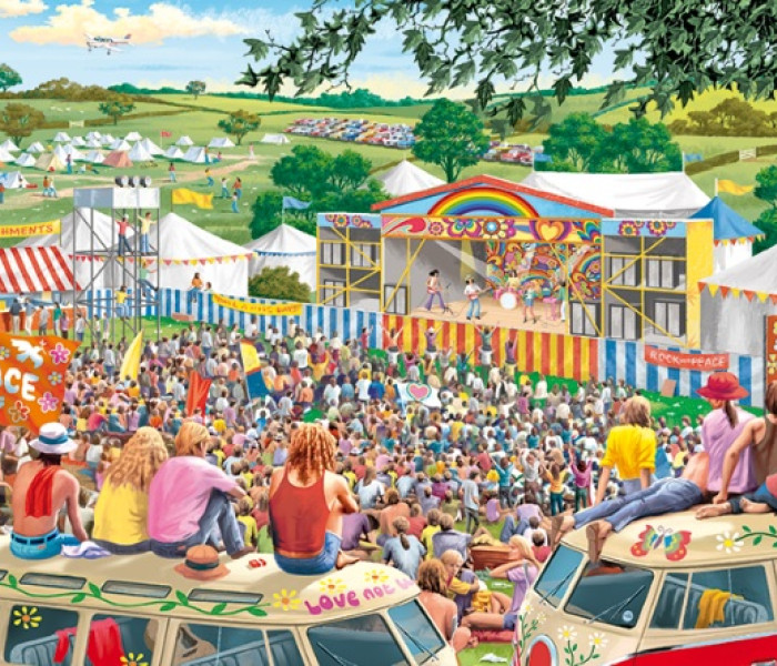 Puzzle - Falcon - Letni festiwal muzyczny