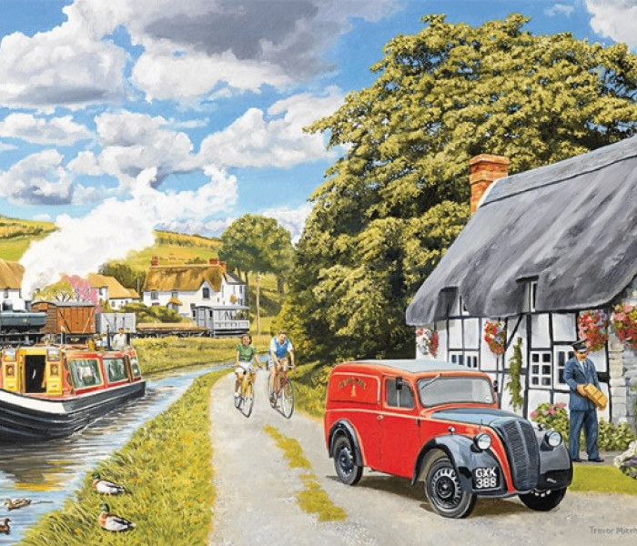 Puzzle - Falcon - Wzdłuż kanału wodnego