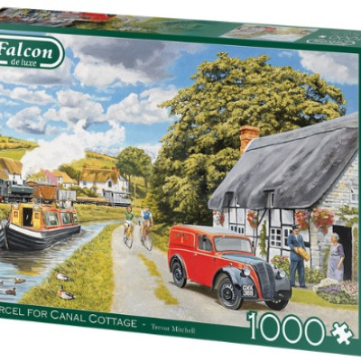 Wzdłuż kanału wodnego