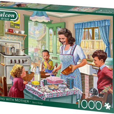 Puzzle Pieczenie z mamą