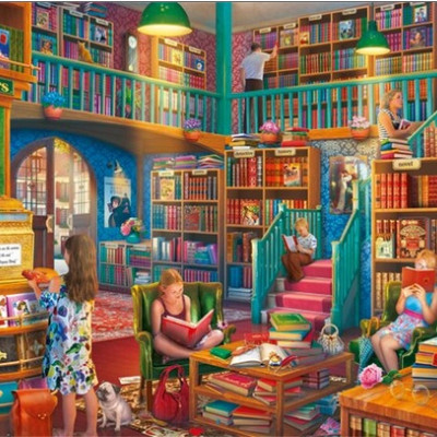 Popołudnie w księgarni