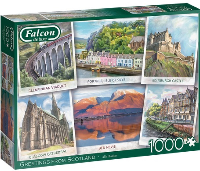 Puzzle - Falcon - Pozdrowienia ze Szkocji