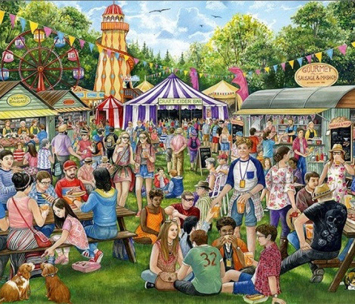 Puzzle - Falcon - Festiwal kiełbasy i cydru