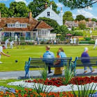 Puzzle - Falcon - Sporty na trawie