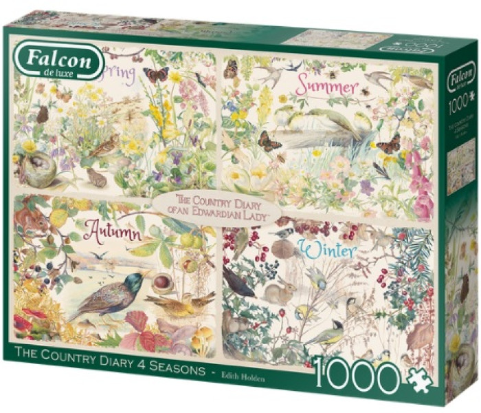 Puzzle - Falcon - Cztery pory roku na wsi