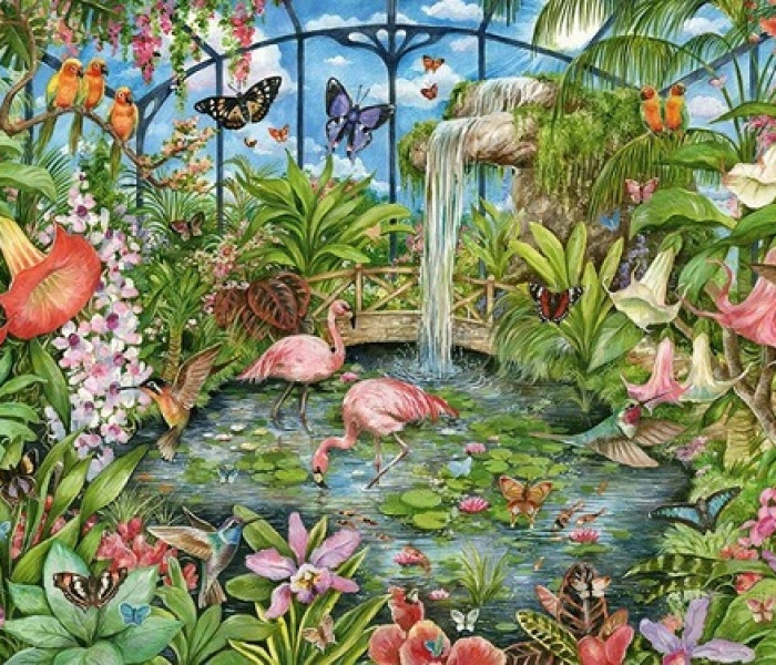 Puzzle - Falcon - Szklarnia tropikalna
