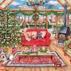 Puzzle - Falcon - Świąteczny ogród zimowy