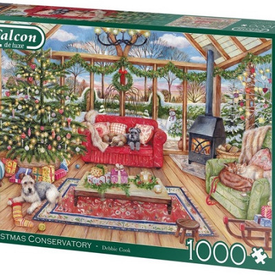 Świąteczny ogród zimowy