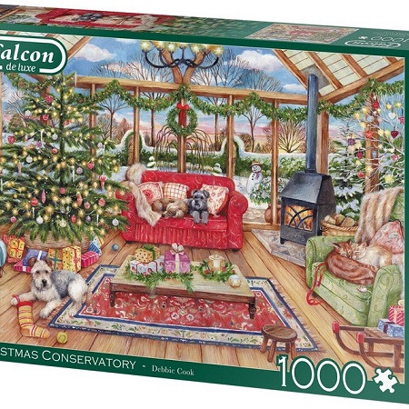 Świąteczny ogród zimowy