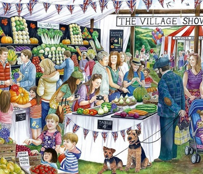Puzzle - Falcon - Wystawa warzyw