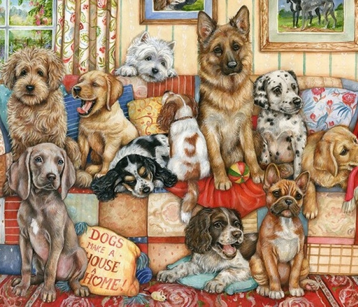 Puzzle - Falcon - Spotkanie na kanapie