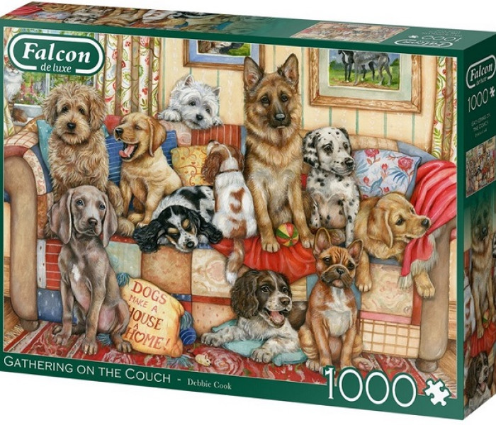 Puzzle - Falcon - Spotkanie na kanapie