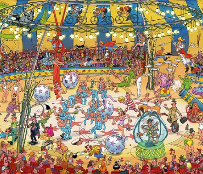 Puzzle - Jumbo - Cyrk akrobatyczny