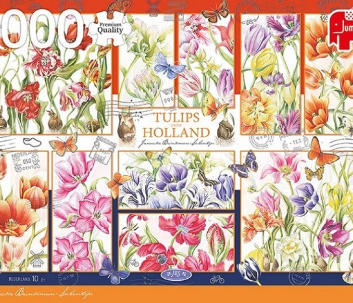 Puzzle - Jumbo - Holenderskie tulipany