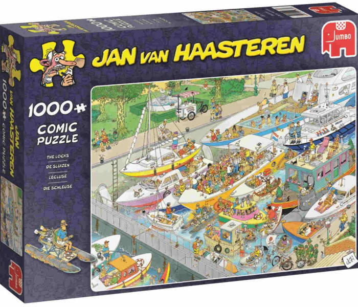 Puzzle - Jumbo - Jan van Haasteren: Statki