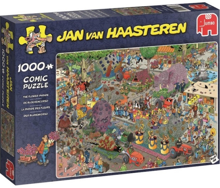 Puzzle - Jumbo - Kwiatowe show