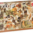 Puzzle - Jumbo - Plakat z psami