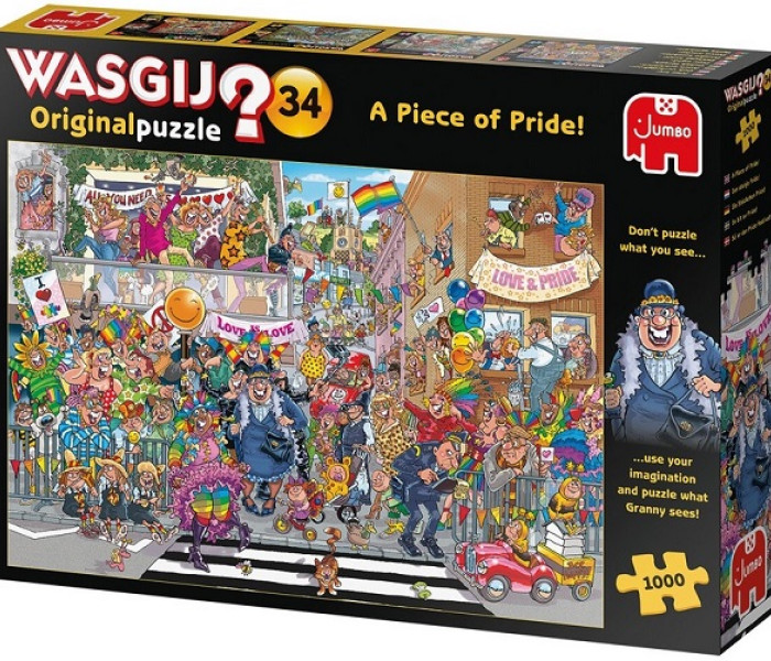 Puzzle - Jumbo - Pochód dumy -  WASGIJ Puzzle