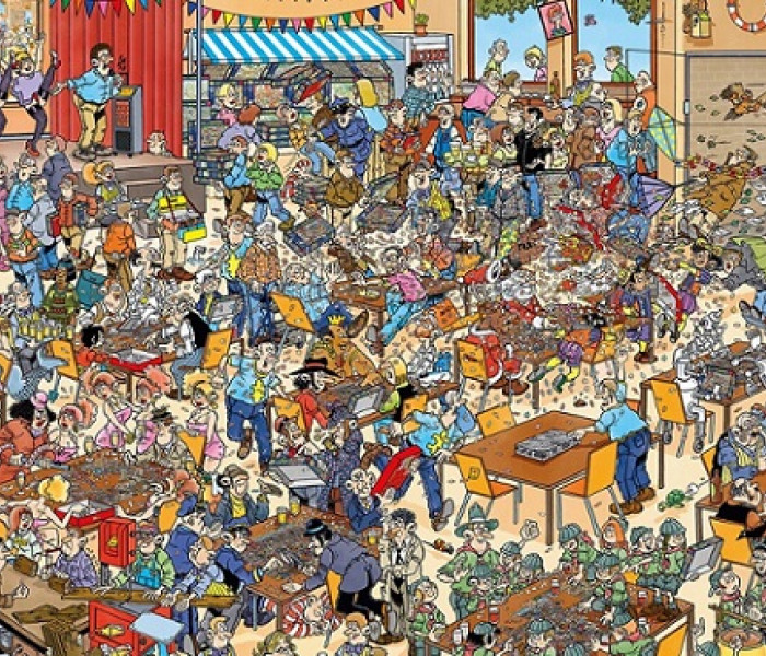 Puzzle - Jumbo - Układanie puzzli