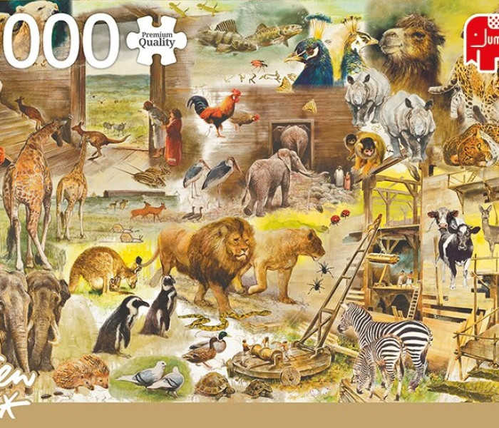 Puzzle - Jumbo - Budowa Arki Noego
