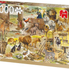 Puzzle - Jumbo - Budowa Arki Noego