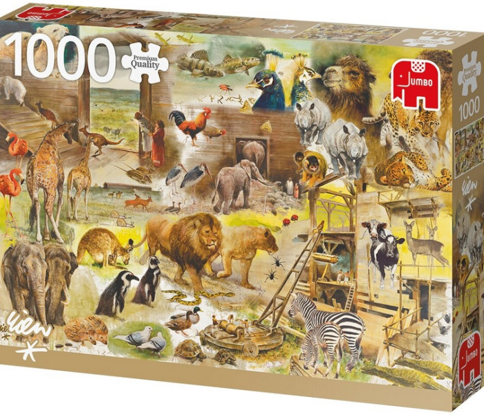 Puzzle - Jumbo - Budowa Arki Noego