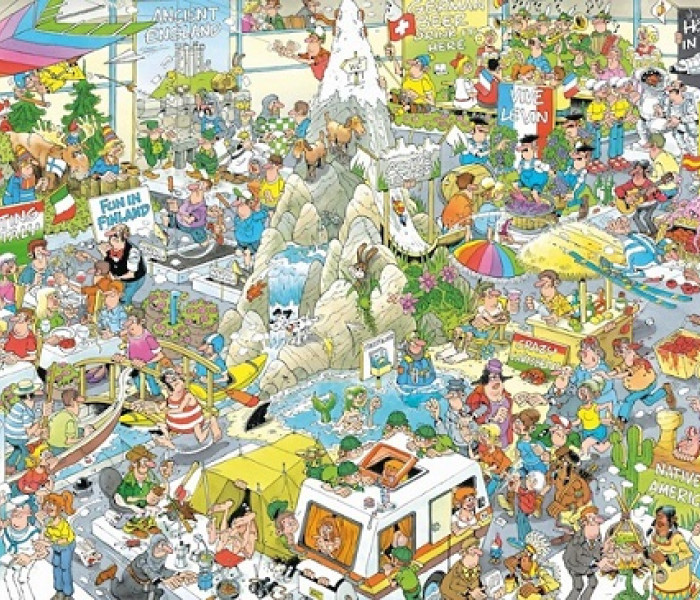 Puzzle - Jumbo - Targi turystyczne