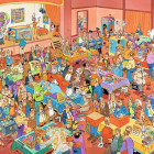 Puzzle - Jumbo - Targowisko z magicznymi sztuczkami