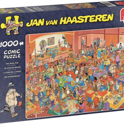 Targowisko z magicznymi sztuczkami