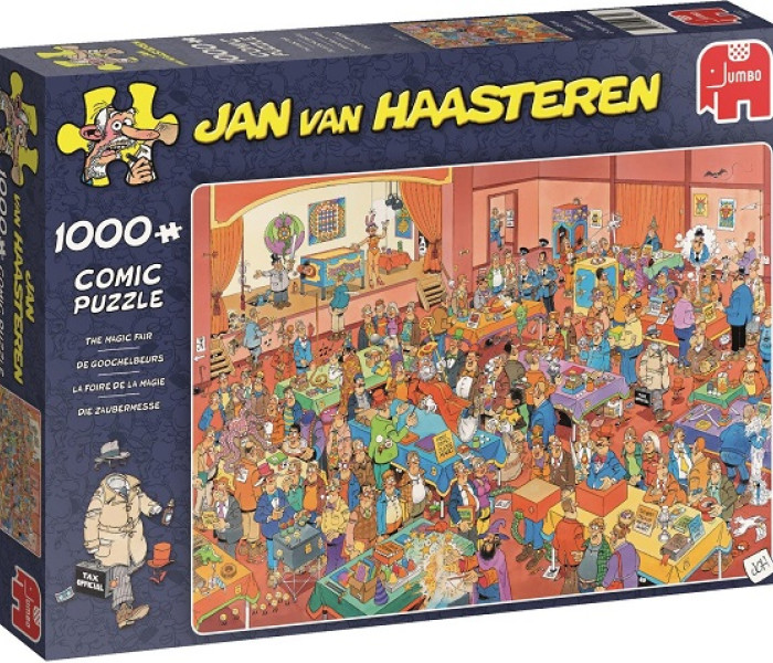 Puzzle - Jumbo - Targowisko z magicznymi sztuczkami