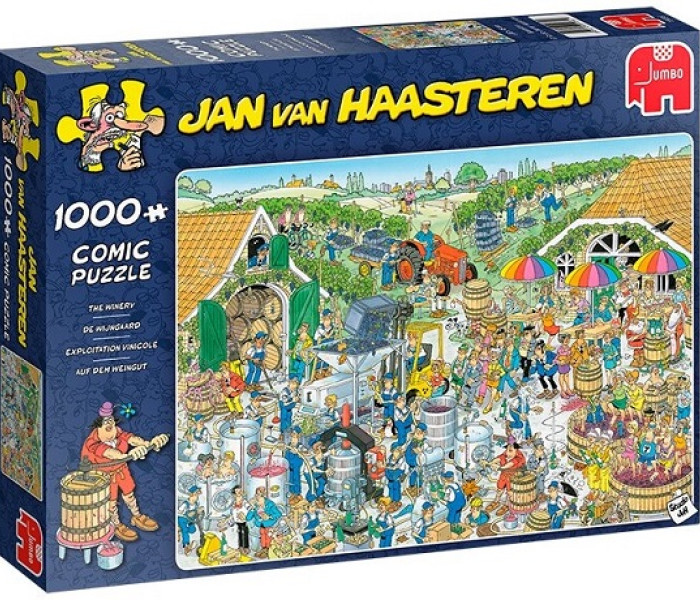 Puzzle - Jumbo - Uprawa winorośli