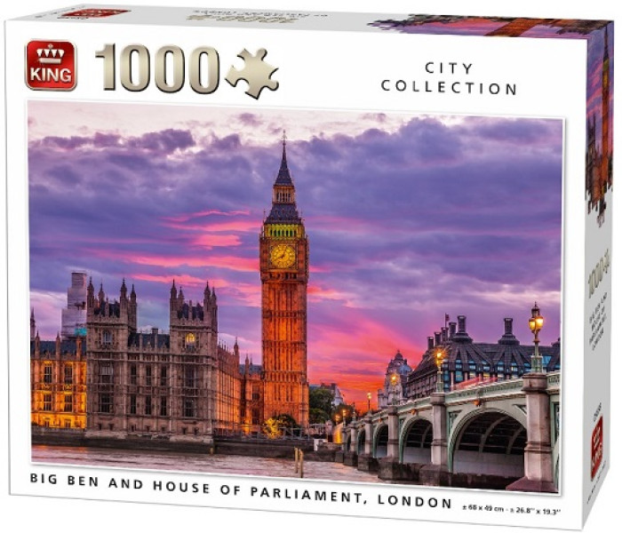 Puzzle - King - Big Ben z parlamentem