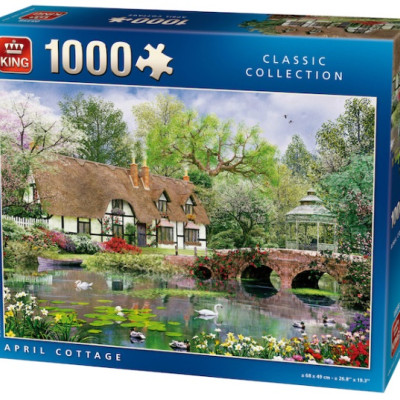 Domek z łabędziami