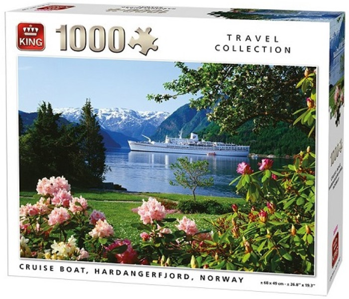 Puzzle - King - Hardangerfjord, Norwegia