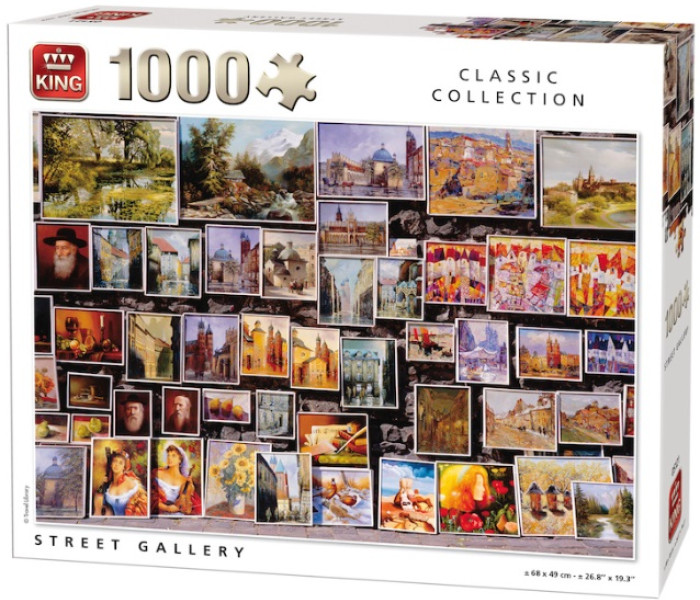 Puzzle - King - Uliczna galeria