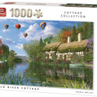 Puzzle - King - Stary dom nad rzeką