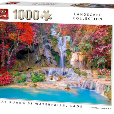 Wodospady Tat Kuang Si, Laos