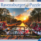 Puzzle - Ravensburger - Rower w Amsterdamie