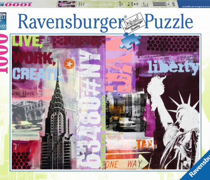 Puzzle - Ravensburger - Kolaż z Nowego Jorku