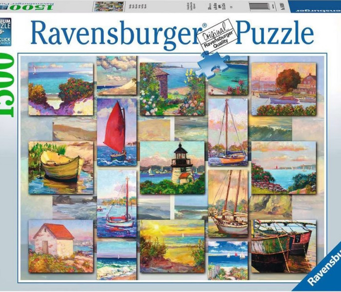 Puzzle - Ravensburger - Kolaż wybrzeża