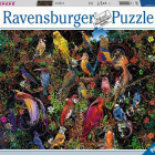Puzzle - Ravensburger - Malowane ptaki