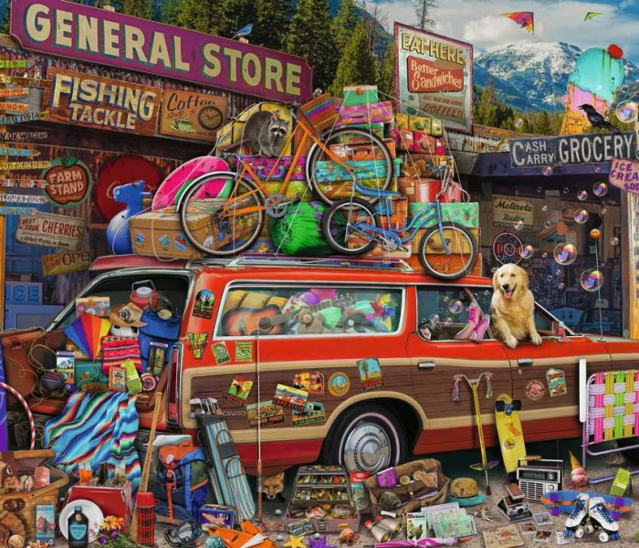 Puzzle - Ravensburger - Rodzinne wakacje