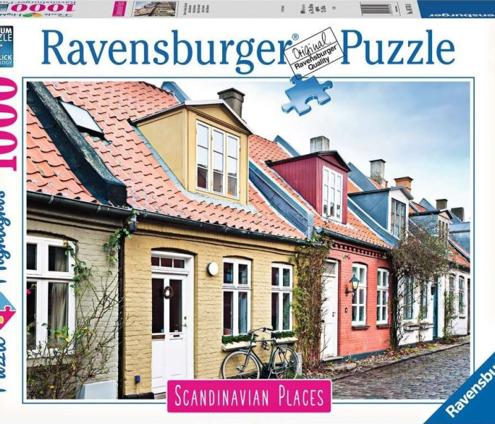 Puzzle - Ravensburger - Skandynawia Aarhus, Dania