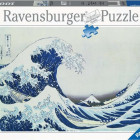 Puzzle - Ravensburger - Duża fala u wybrzeży Kanagawy